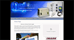 Desktop Screenshot of missionelectric.com